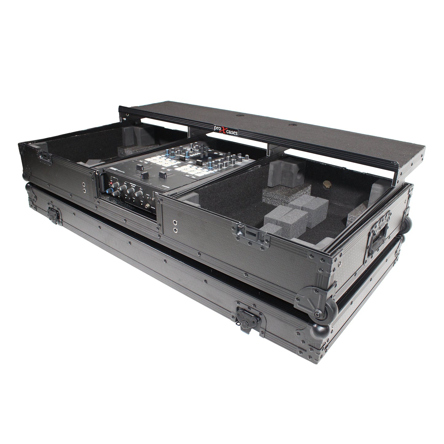 ProX XS-TMC1012WLTFBTLBL DJ Coffin Flight Case For Rane 72 Mixer