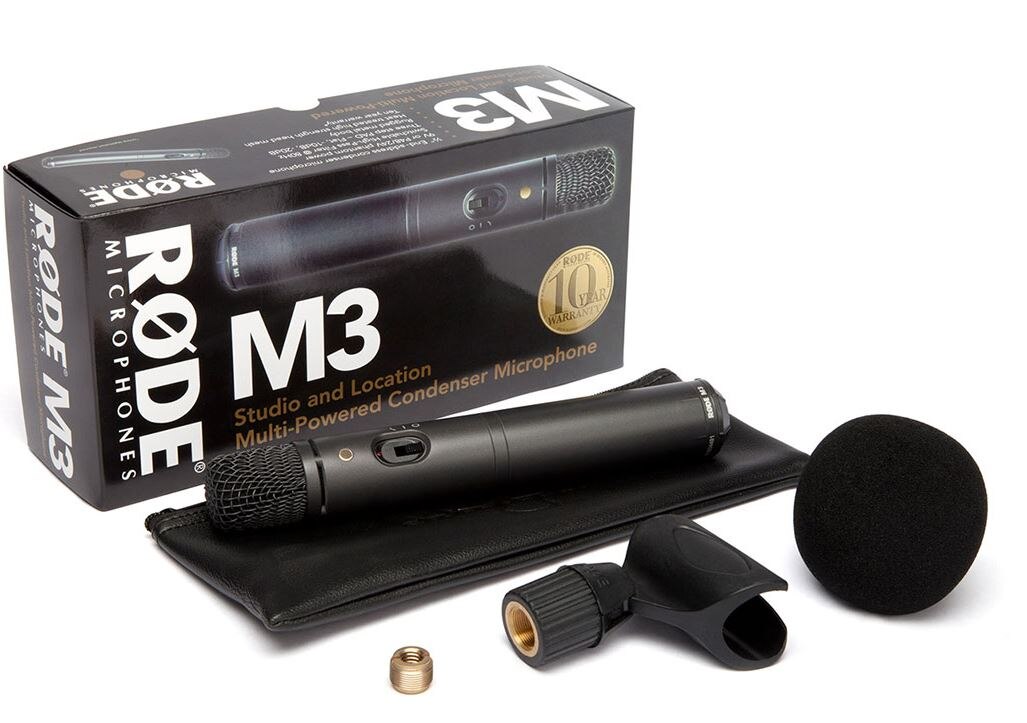 Rode M3 Versatile End-Address Condenser Microphone accessories