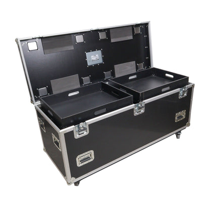 ProX TruckPax Utility Case ATA Road Case With Casters and Dividers | 24"x60"x30"