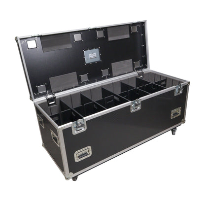 ProX TruckPax Utility Case ATA Road Case With Casters and Dividers | 24"x60"x30"