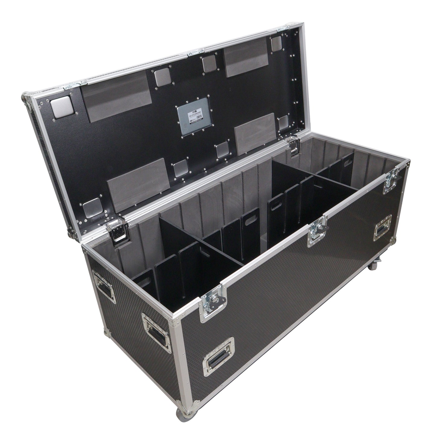 ProX TruckPax Utility Case ATA Road Case With Casters and Dividers | 24"x60"x30"