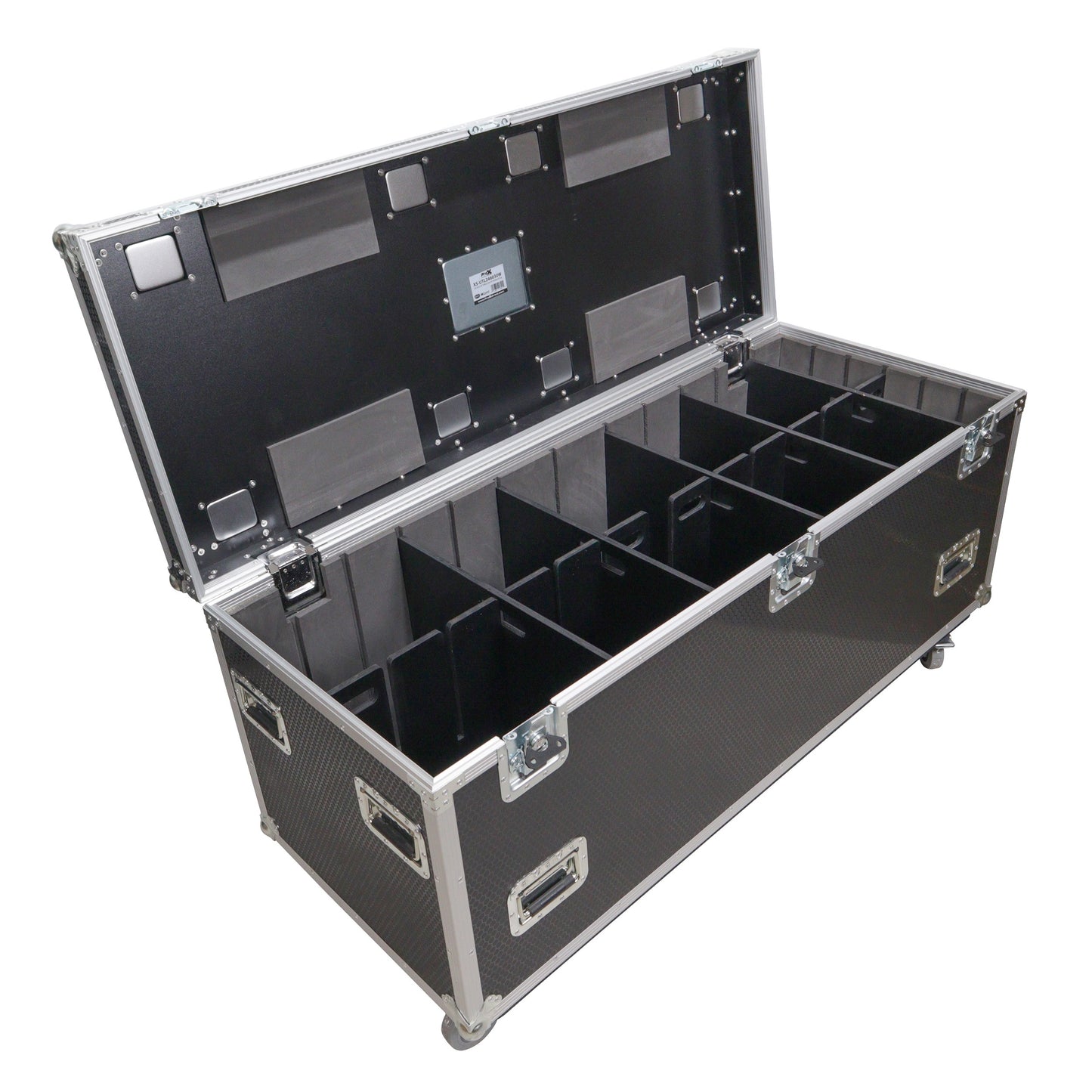 ProX TruckPax Utility Case ATA Road Case With Casters and Dividers | 24"x60"x30"