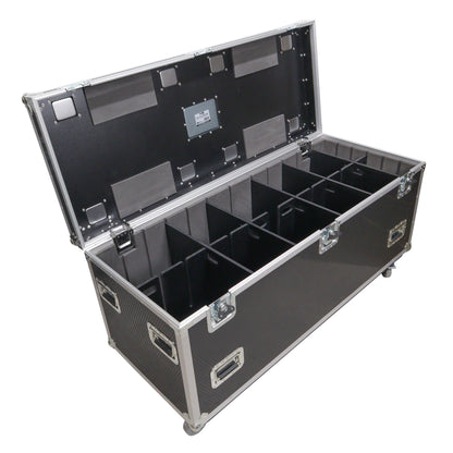 ProX TruckPax Utility Case ATA Road Case With Casters and Dividers | 24"x60"x30"