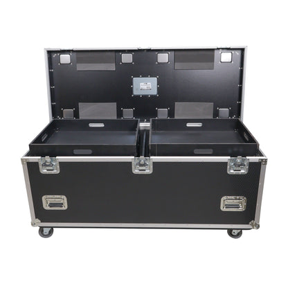 ProX TruckPax Utility Case ATA Road Case With Casters and Dividers | 24"x60"x30"