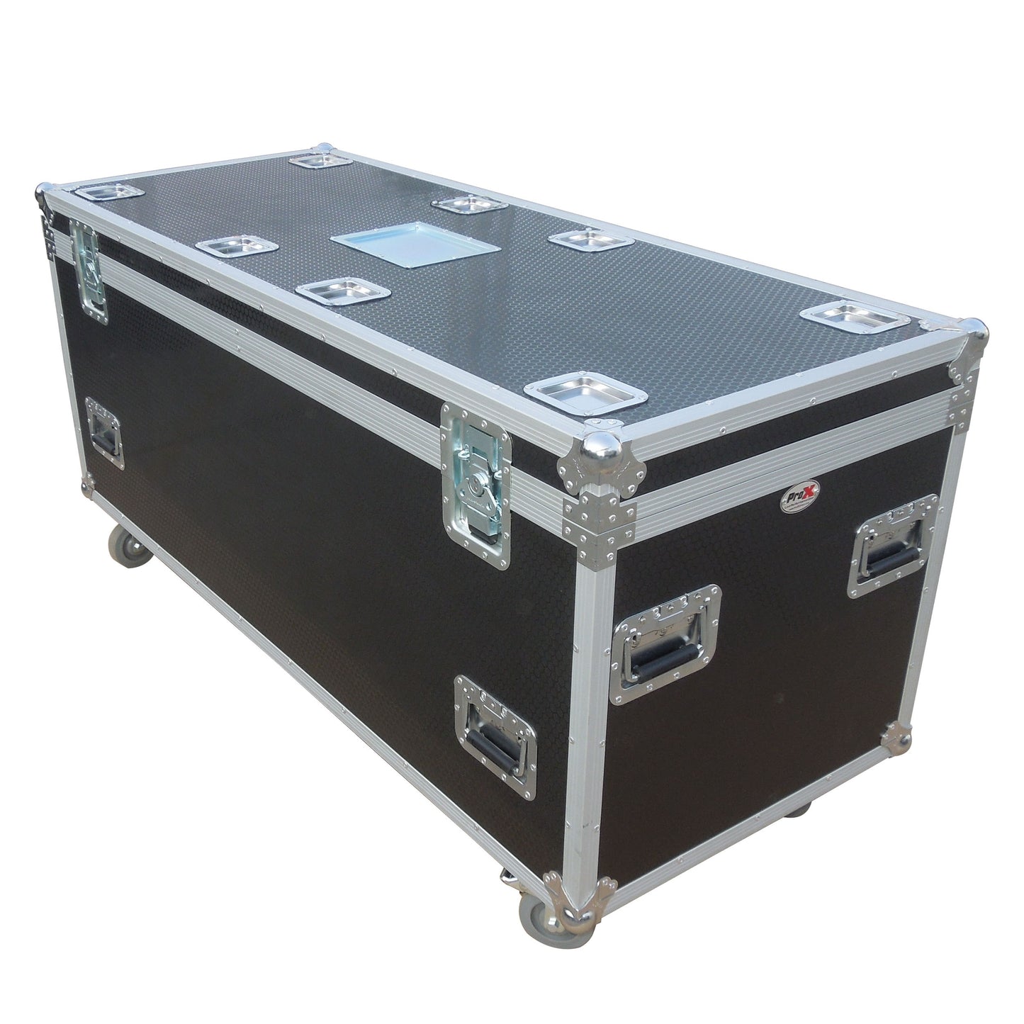 ProX TruckPax Utility Case ATA Road Case With Casters and Dividers | 24"x60"x30"