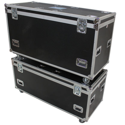 ProX TruckPax Utility Case ATA Road Case With Casters and Dividers | 24"x60"x30"