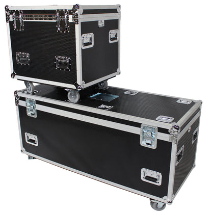 ProX TruckPax Utility Case ATA Road Case With Casters and Dividers | 24"x60"x30"