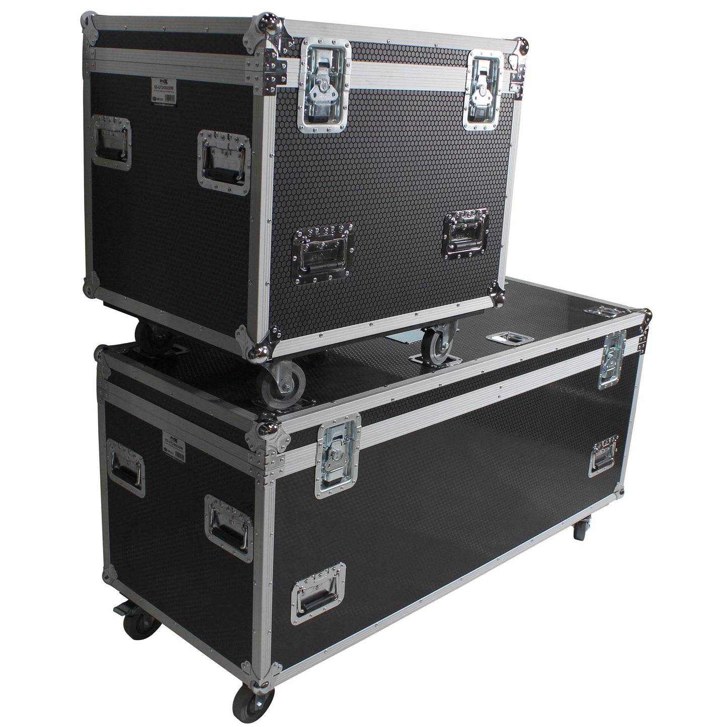 ProX TruckPax Utility Case ATA Road Case With Casters and Dividers | 24"x60"x30"