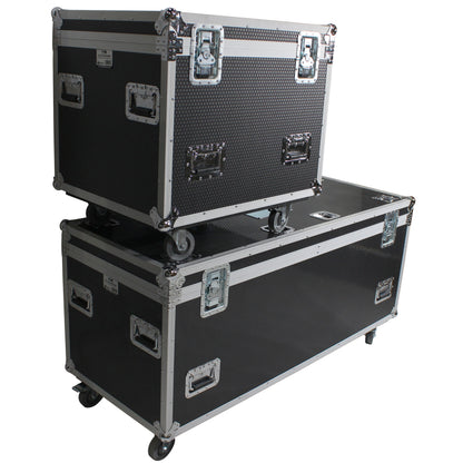 ProX TruckPax Utility Case ATA Road Case With Casters and Dividers | 24"x60"x30"