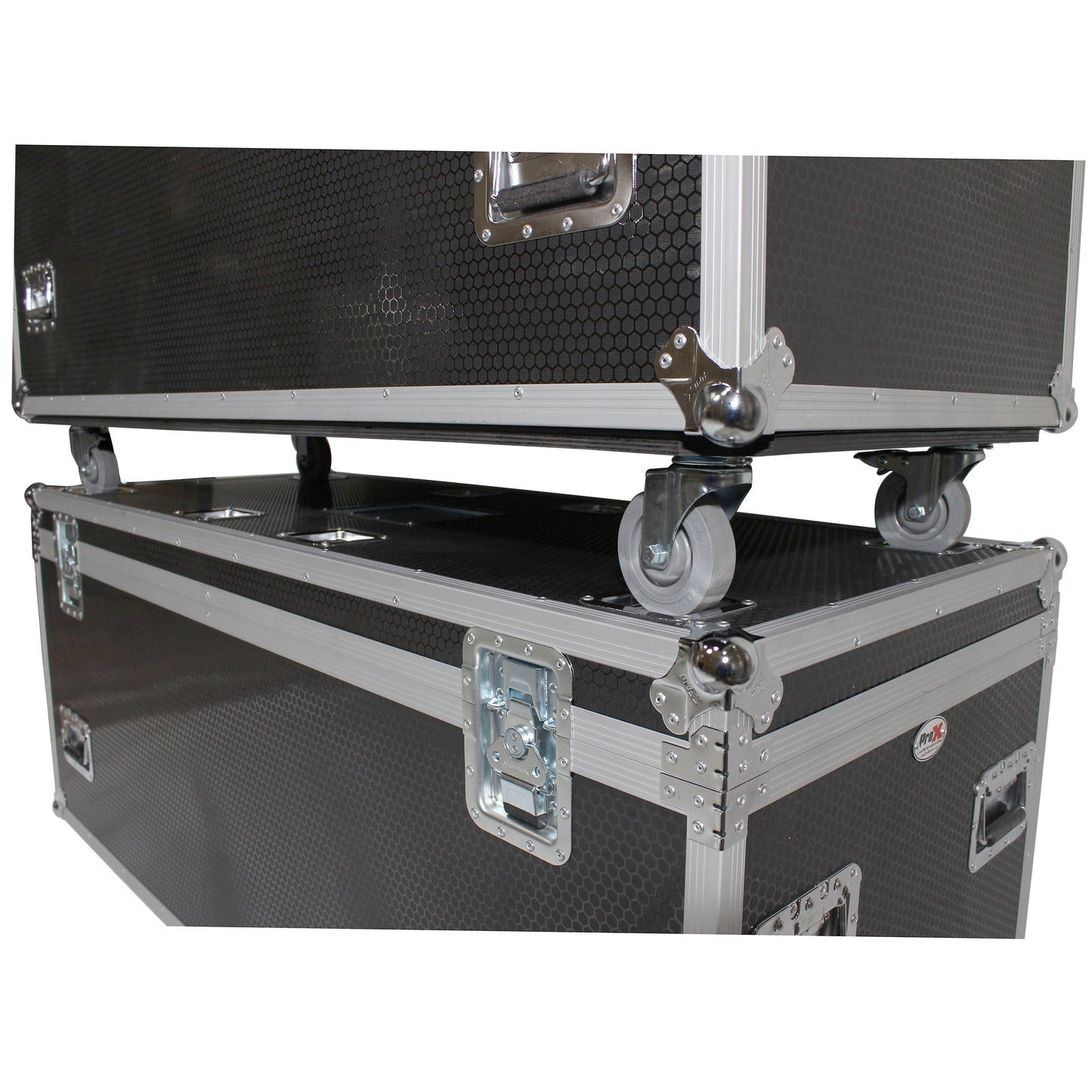 ProX TruckPax Utility Case ATA Road Case With Casters and Dividers | 24"x60"x30"