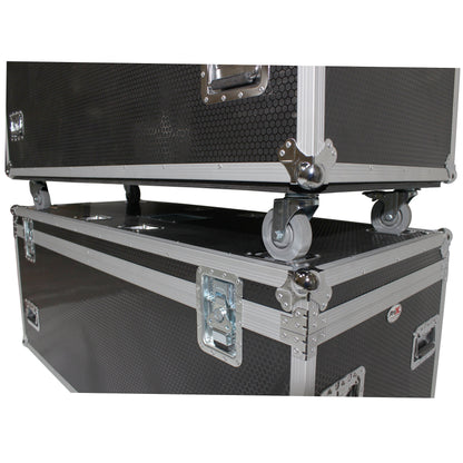 ProX TruckPax Utility Case ATA Road Case With Casters and Dividers | 24"x60"x30"