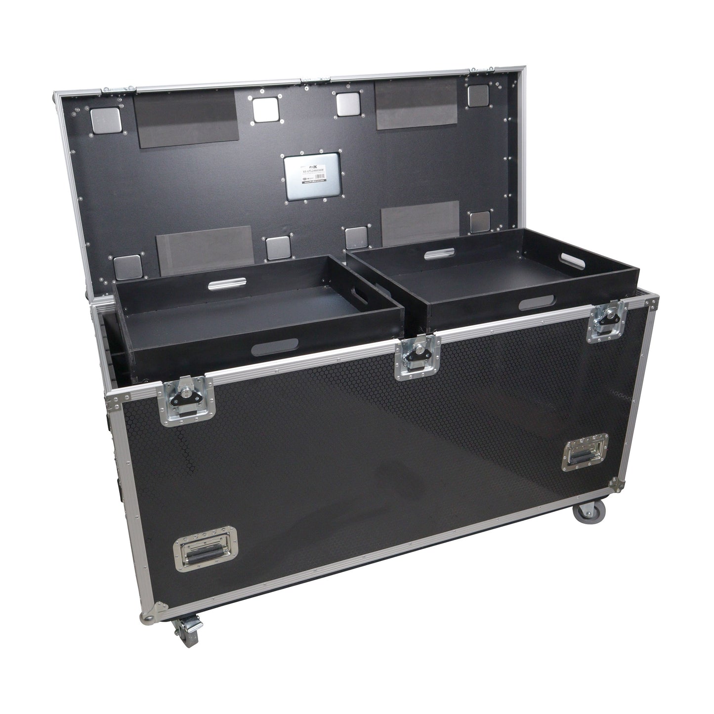 ProX TruckPax Utility Case ATA Road Case With Casters and Dividers | 24"x60"x36"