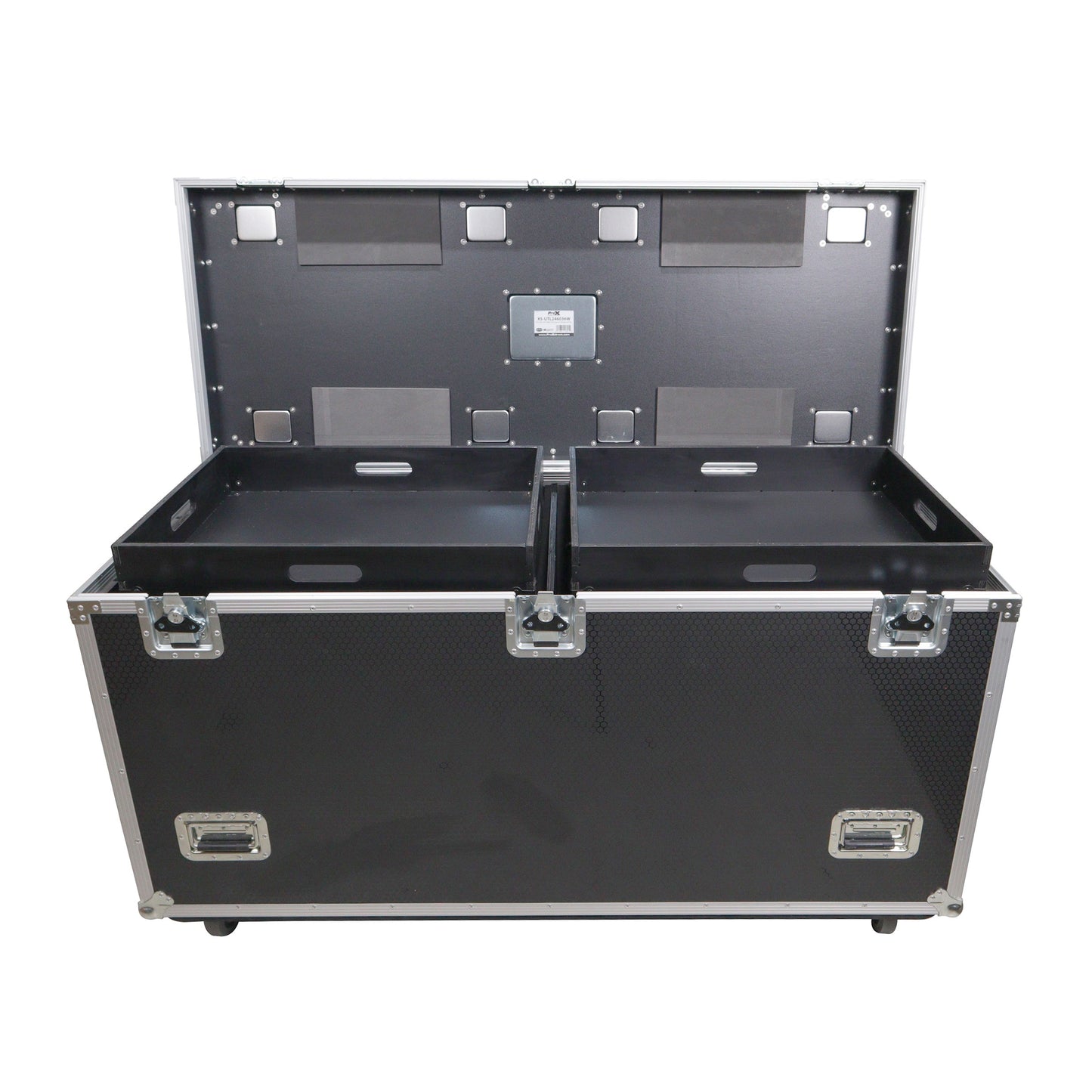 ProX TruckPax Utility Case ATA Road Case With Casters and Dividers | 24"x60"x36"