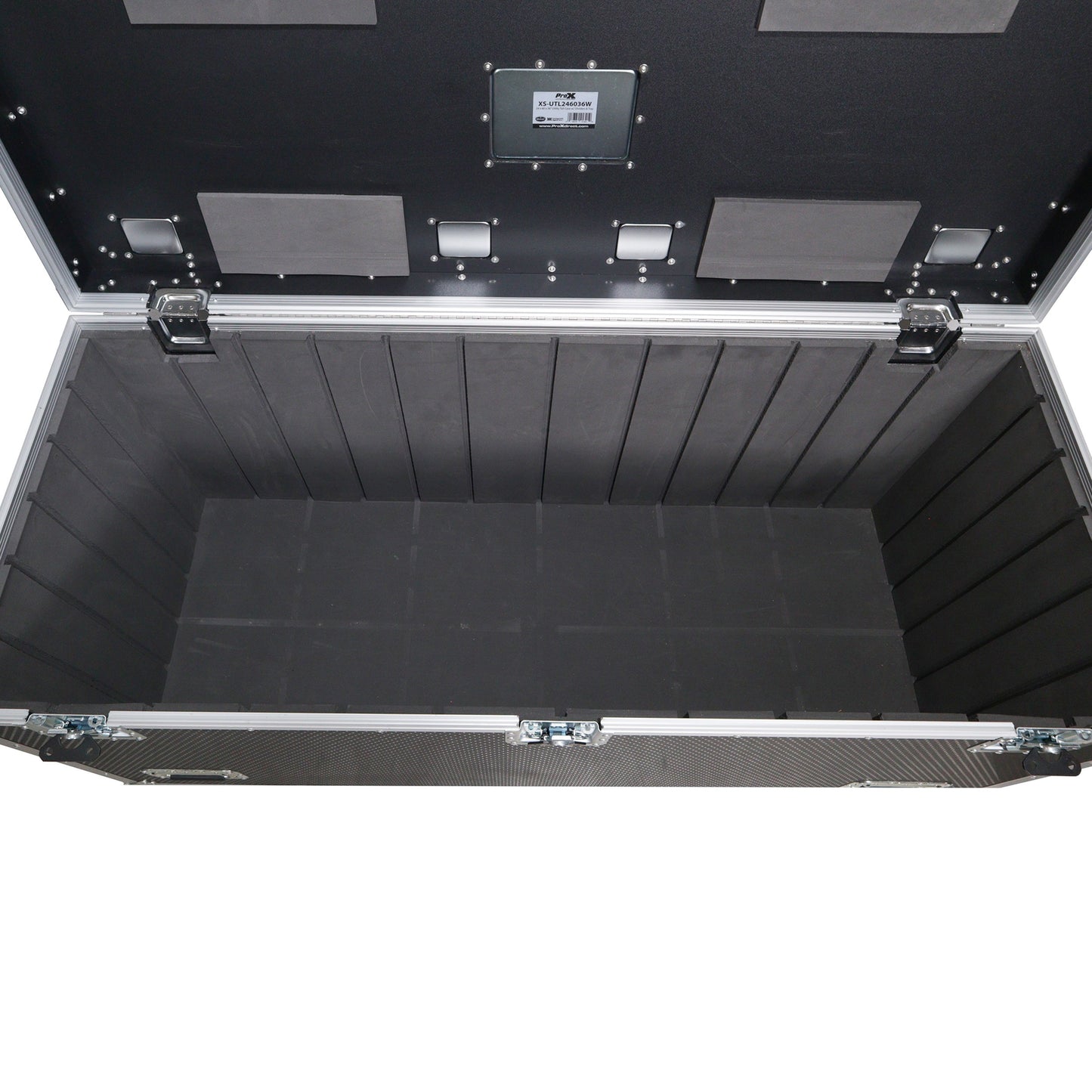 ProX TruckPax Utility Case ATA Road Case With Casters and Dividers | 24"x60"x36"