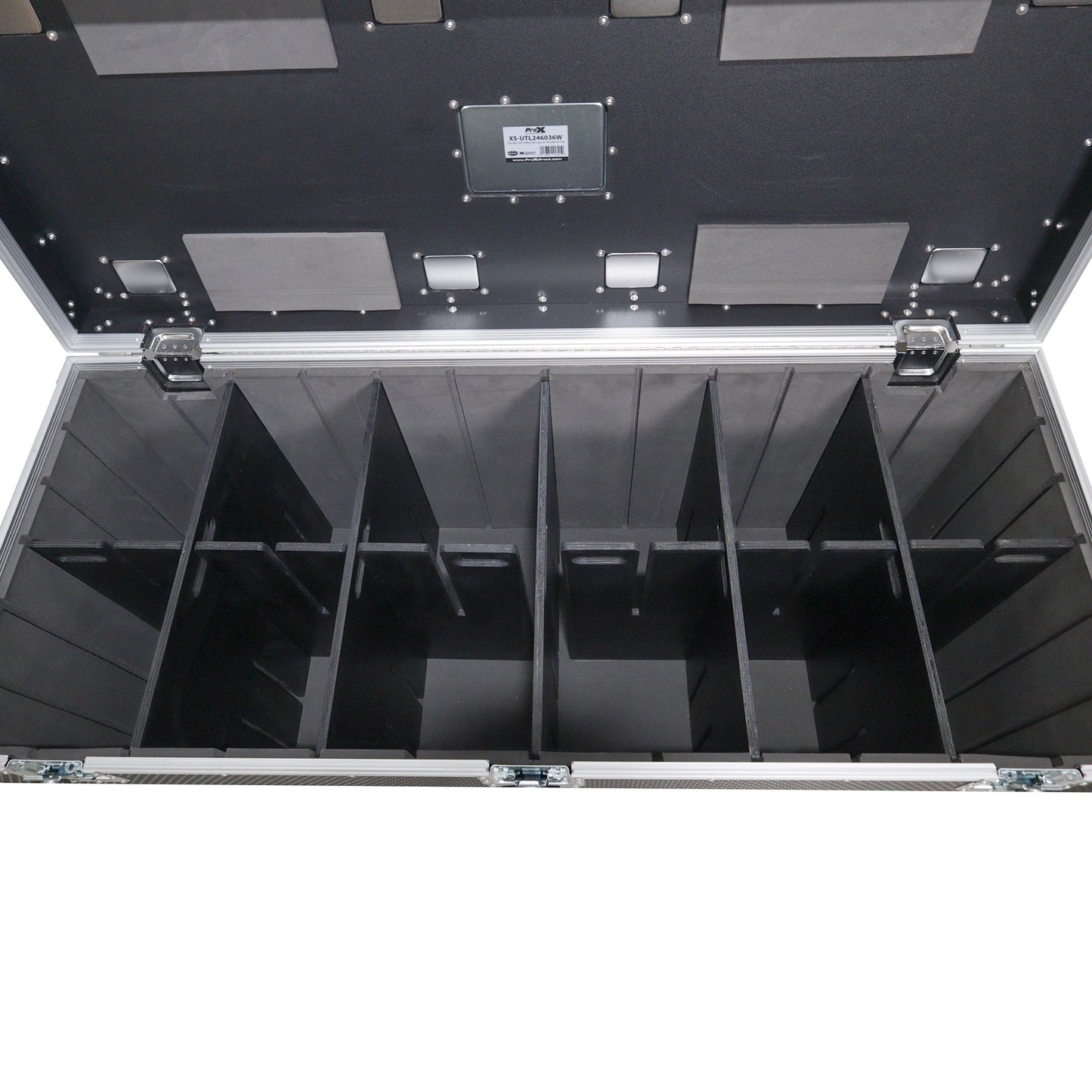 ProX TruckPax Utility Case ATA Road Case With Casters and Dividers | 24"x60"x36"