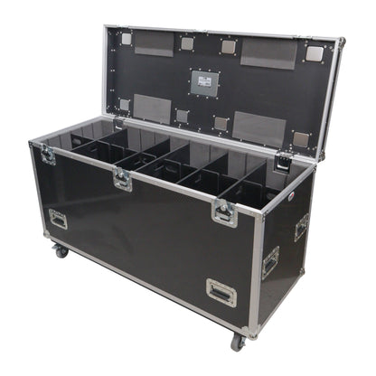 ProX TruckPax Utility Case ATA Road Case With Casters and Dividers | 24"x60"x36"