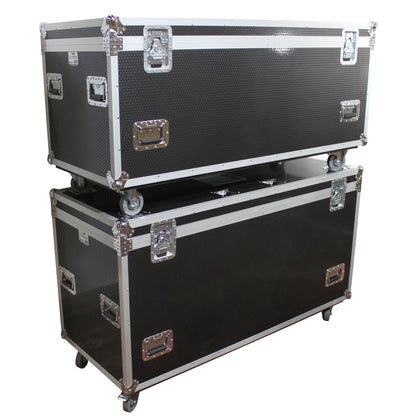 ProX TruckPax Utility Case ATA Road Case With Casters and Dividers | 24"x60"x36"
