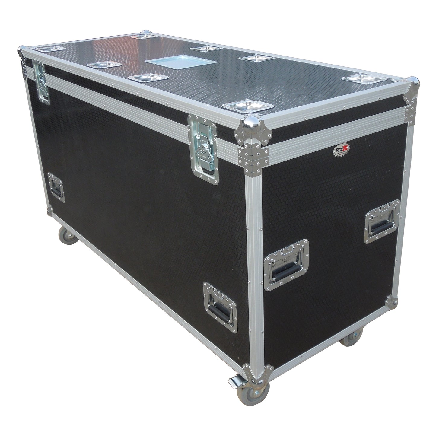 ProX TruckPax Utility Case ATA Road Case With Casters and Dividers | 24"x60"x36"