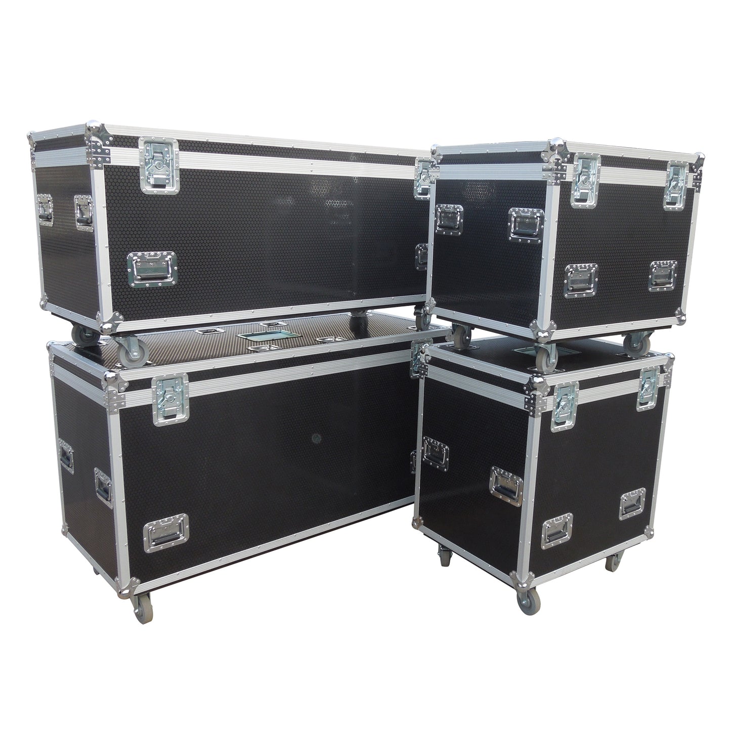 ProX TruckPax Utility Case ATA Road Case With Casters and Dividers | 24"x60"x36"