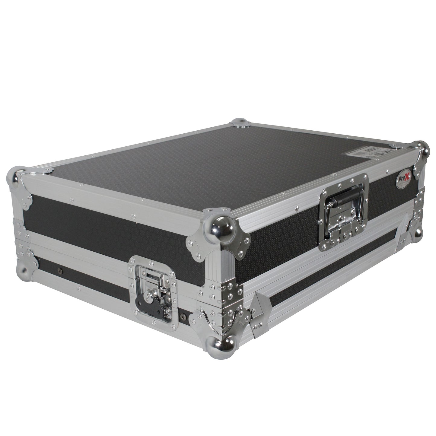 ProX Universal DJ Controller Case Flight Road Case With Laptop Shelf | Medium