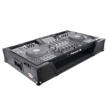 ProX ATA Flight Case For Pioneer XDJ-XZ DJ Controller with 1U Rack Space and Wheels | Black/Black | Without Laptop Shelf