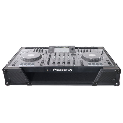 ProX ATA Flight Case For Pioneer XDJ-XZ DJ Controller with 1U Rack Space and Wheels | Black/Black | Without Laptop Shelf
