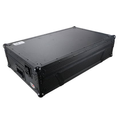ProX ATA Flight Case For Pioneer XDJ-XZ DJ Controller with 1U Rack Space and Wheels | Black/Black | Without Laptop Shelf