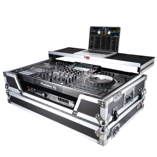 76366_ProX-ATA-Flight-Case-For-Pioneer-XDJ-XZ-DJ-Controller-with-1U-Rack-Space-and-Wheels-_-Silver_Black-_-With-Laptop-Shelf_ALT02sqr