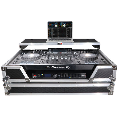 76366_ProX-ATA-Flight-Case-For-Pioneer-XDJ-XZ-DJ-Controller-with-1U-Rack-Space-and-Wheels-_-Silver_Black-_-With-Laptop-Shelf_ALT04sqr