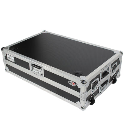 ProX XS-ZTABLEJR Folding DJ Workstation Flight Case With Wheels