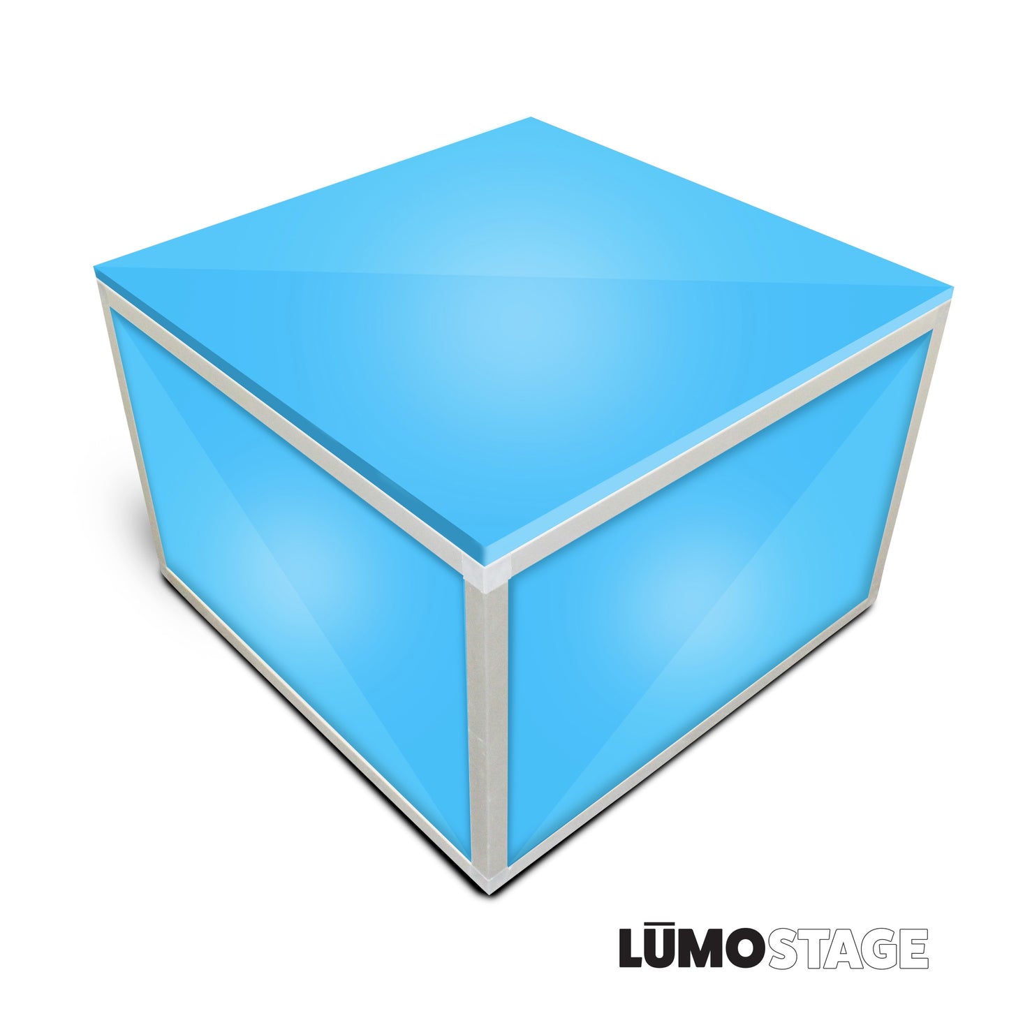 ProX XSA-2X2-24 Lumo Stage Acrylic Cube Platform Light Box