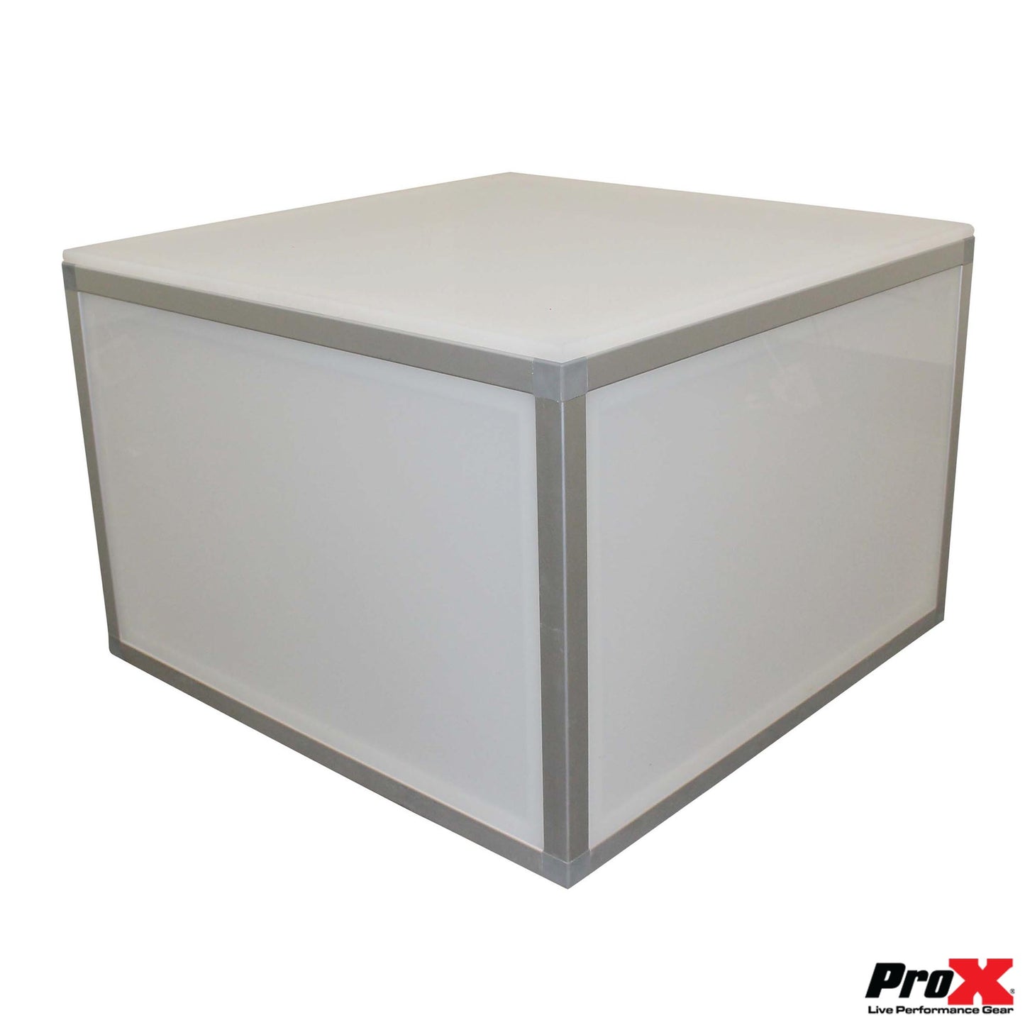 ProX XSA-2X2-24 Lumo Stage Acrylic Cube Platform Light Box