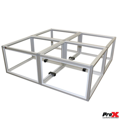 ProX XSA-2X2-24 Lumo Stage Acrylic Cube Platform Light Box