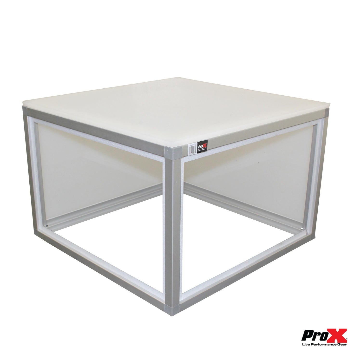 ProX XSA-2X2-24 Lumo Stage Acrylic Cube Platform Light Box