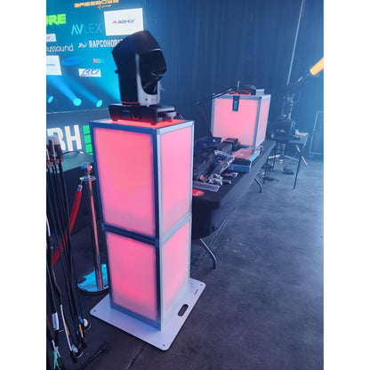 ProX XSA-2X2-24 Lumo Stage Acrylic Cube Platform Light Box