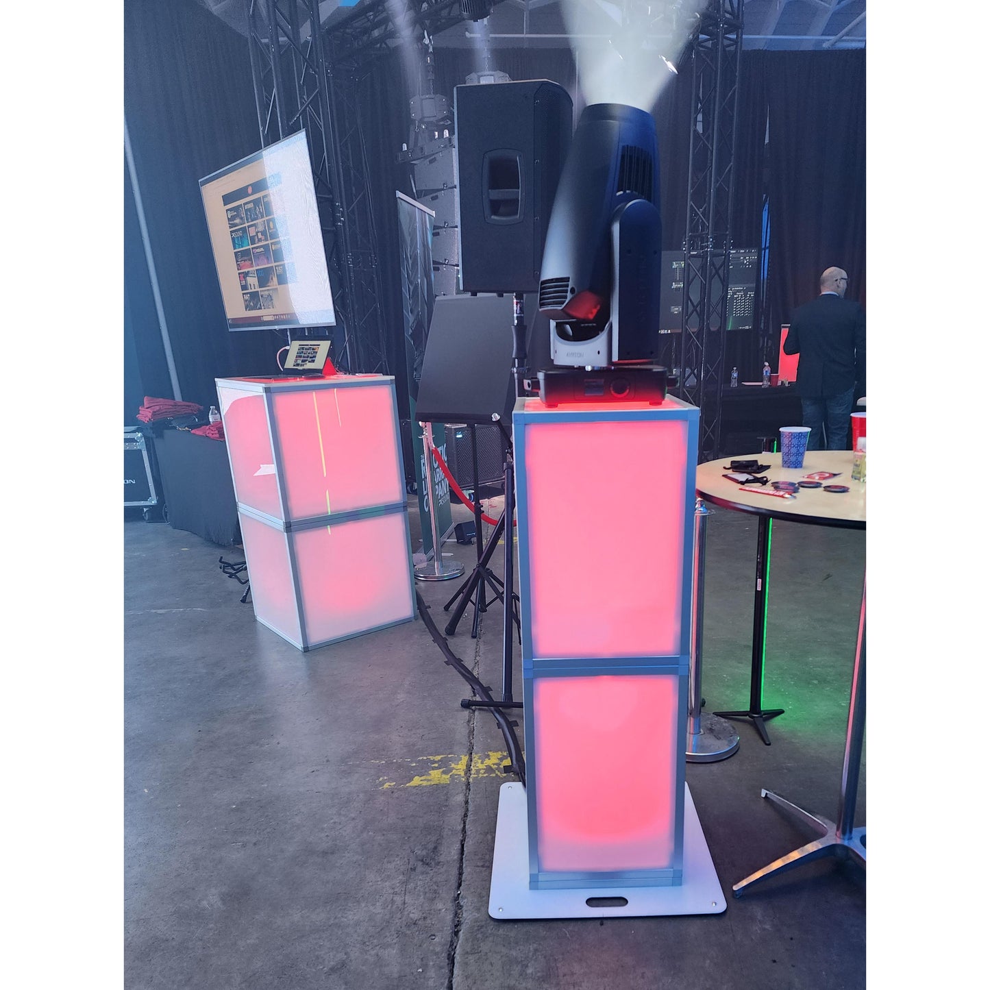 ProX XSA-2X2-24 Lumo Stage Acrylic Cube Platform Light Box
