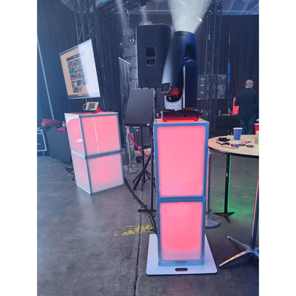 ProX XSA-2X2-24 Lumo Stage Acrylic Cube Platform Light Box