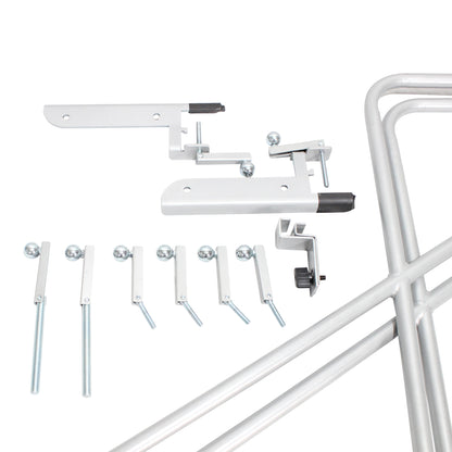 ProX StageQ Adjustable Stage Steps with Rail Heavy Duty Foldable | 3 Step
