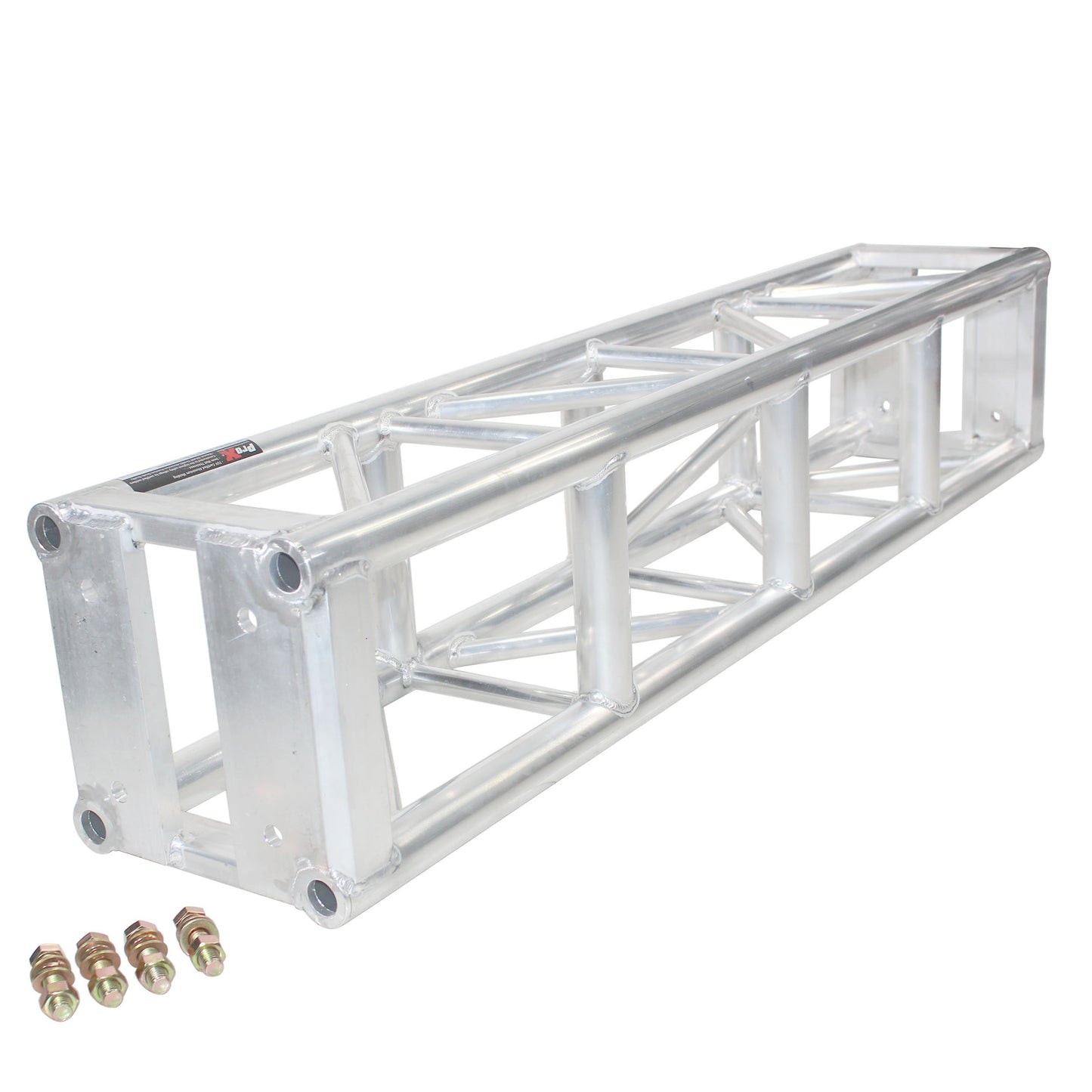 ProX BoltX Professional Box Truss Segment 12" Bolted Aluminum | 5 ft | Natural Aluminum