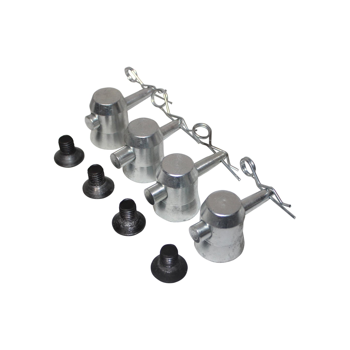 ProX Truss Connector Hardware For Conical Truss Systems | Base Plate Half Conical (Pack of 4)