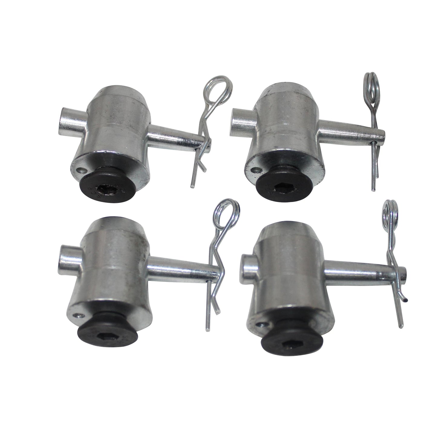 ProX Truss Connector Hardware For Conical Truss Systems | Base Plate Half Conical (Pack of 4)