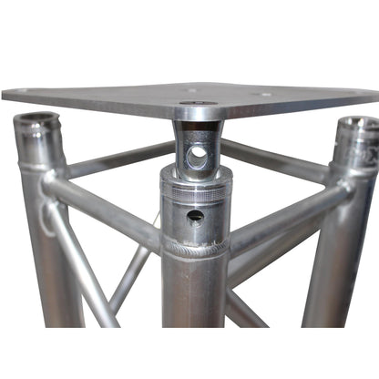 ProX Truss Connector Hardware For Conical Truss Systems | Base Plate Half Conical (Pack of 4)