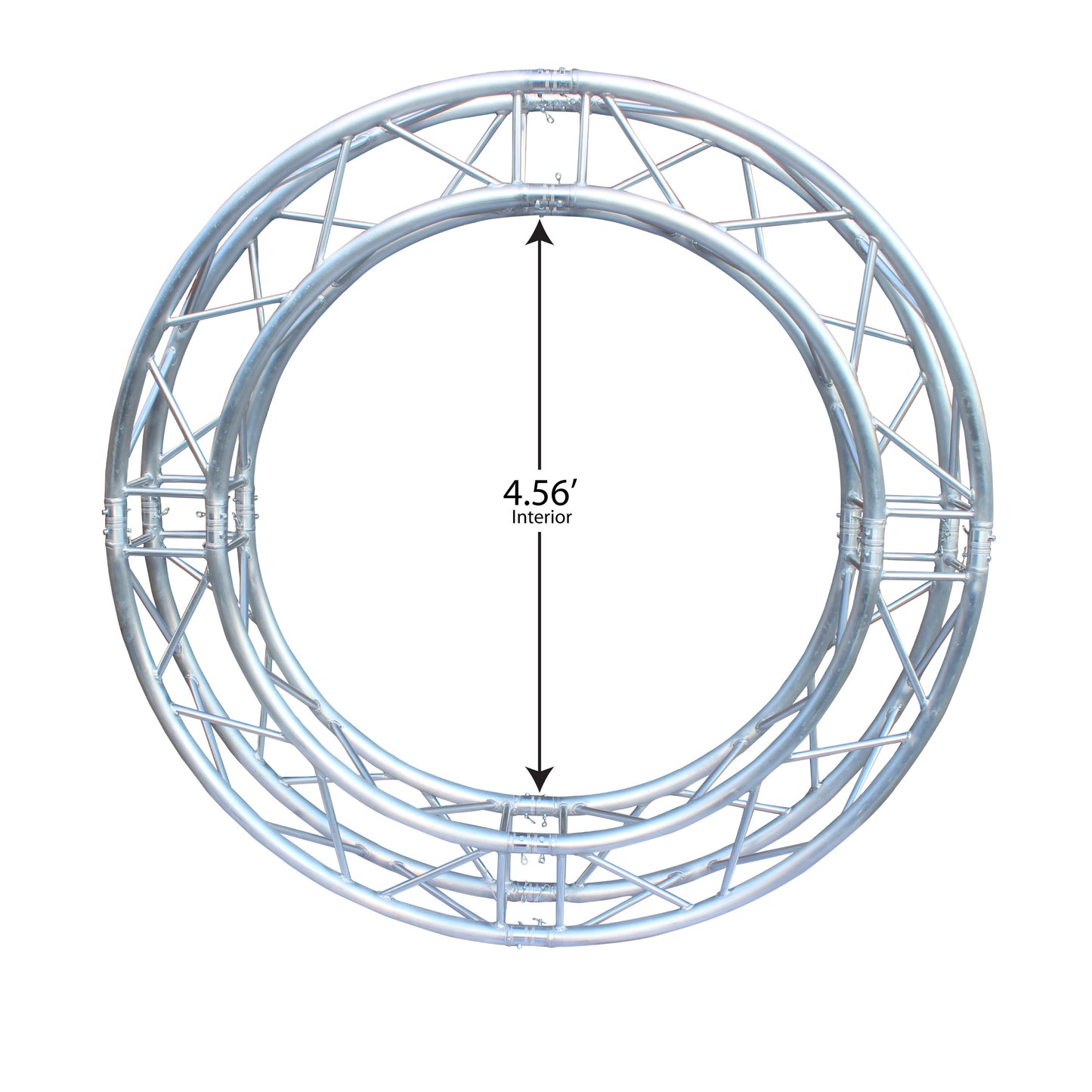 ProX XT-CSQ656-4X90 Square Frame Circular Truss 4 Segments 6.56 FT