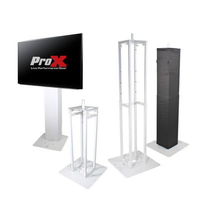 ProX XT-FLEXTOTEMTV Flex Totem Height Adjustable TV Display Stand