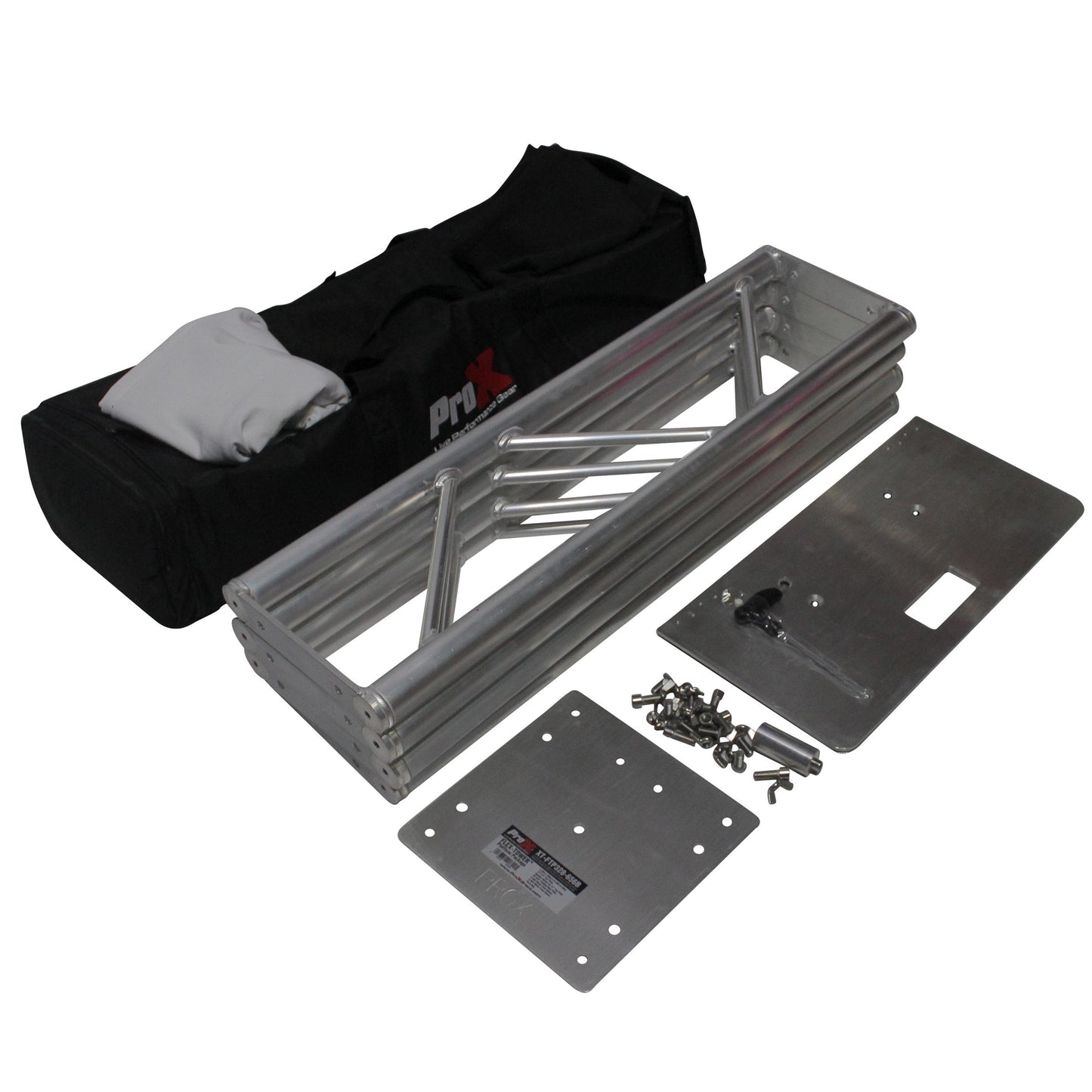 ProX Flex Tower Totem Package Adjustable DJ Truss Totem | Soft Carrying Bag