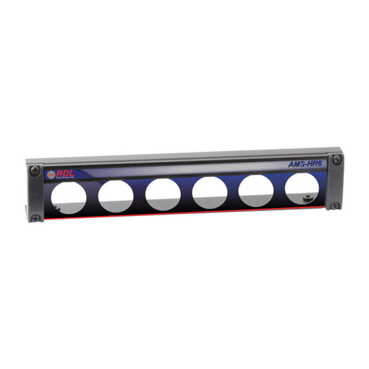 RDL AMS-HR6 Mounting panel for 6 AMS Accessories