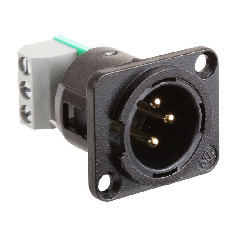 RDL AMS-XLM XLR 3-Pin Male Jack - fits all AMS mounts