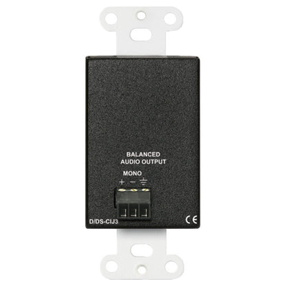 RDL DB-CIJ3 Consumer Mono Input Jacks back