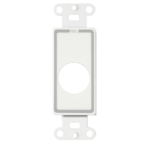 RDL DB-D1 Single Plate for Standard & Specialty Connectors back