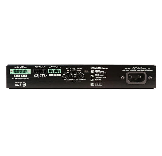 QSC SPA2-200 2-Channel 200W Power Amplifier
